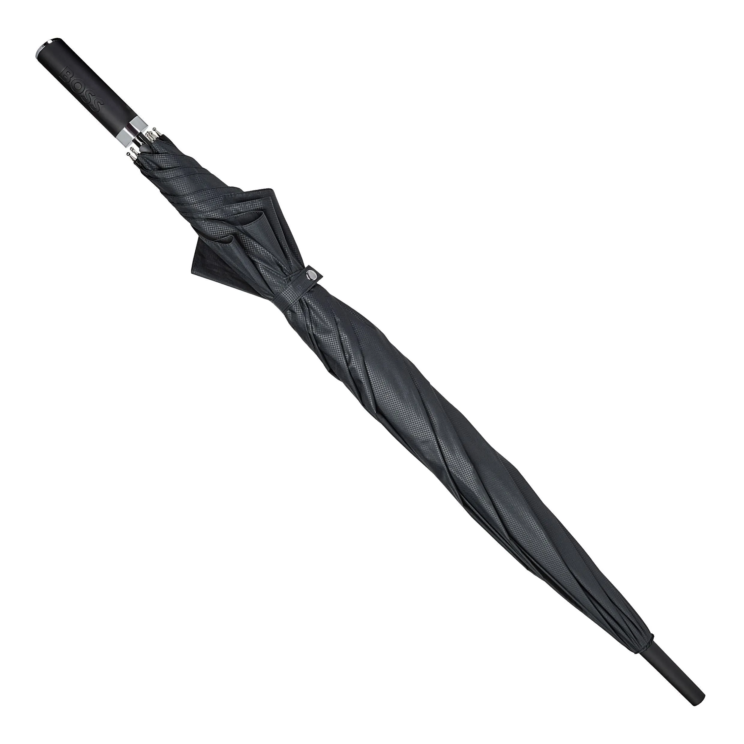 HUGO BOSS HUG304A-Golf umbrella Loop Black