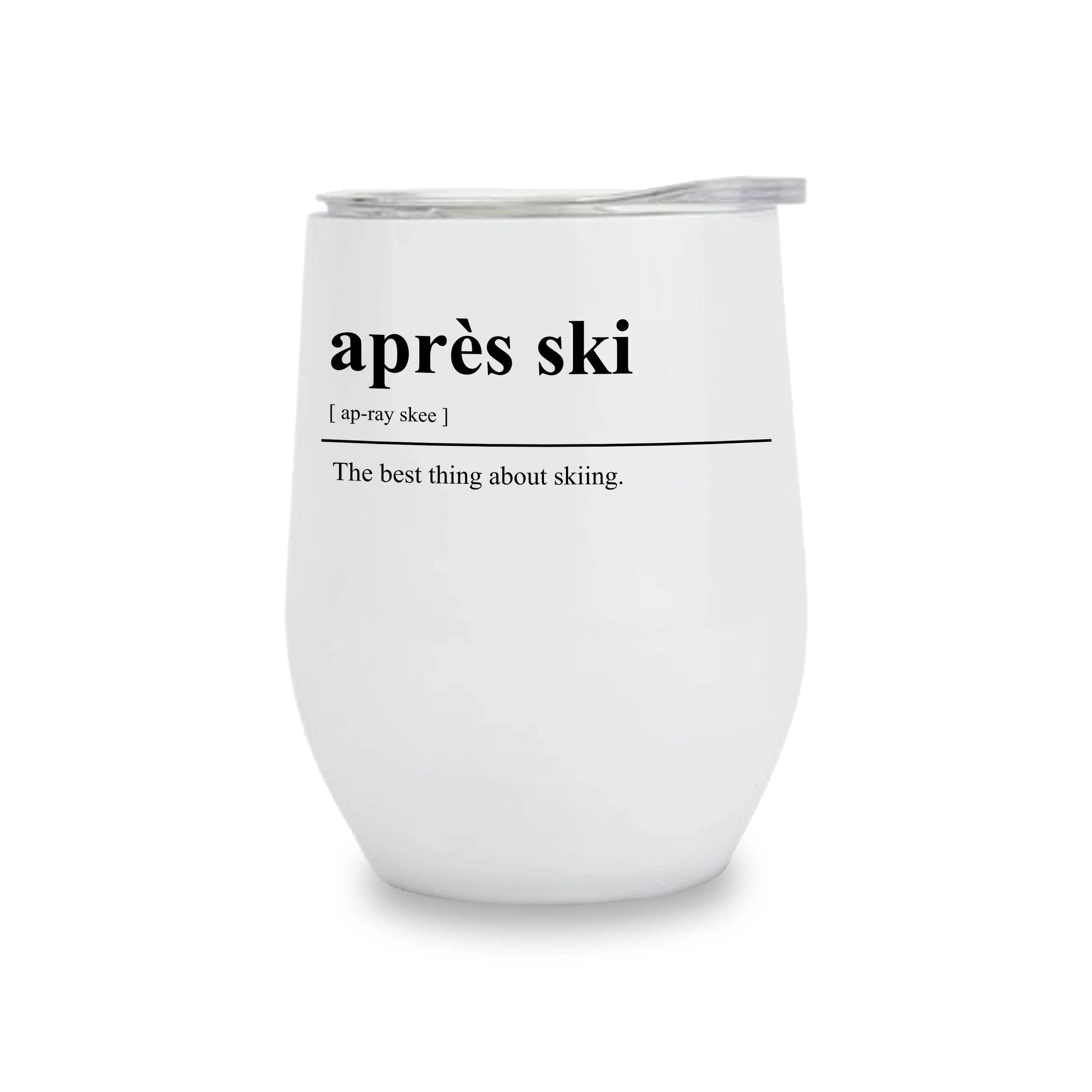 Insulated Wine Tumbler - Après Ski Definition