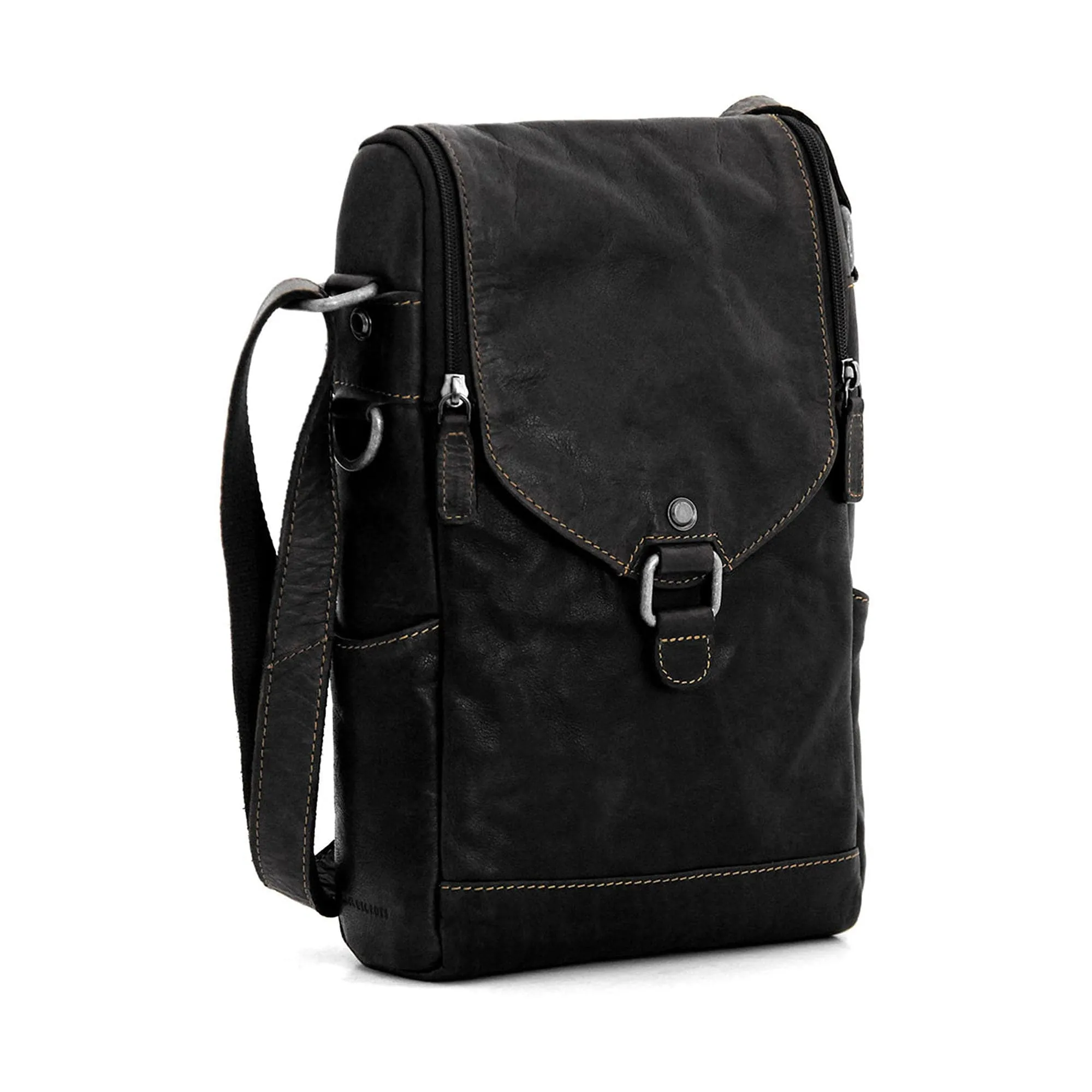 Jack Georges Voyager Crossbody Messenger Wine Bag