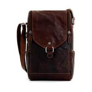 Jack Georges Voyager Crossbody Messenger Wine Bag
