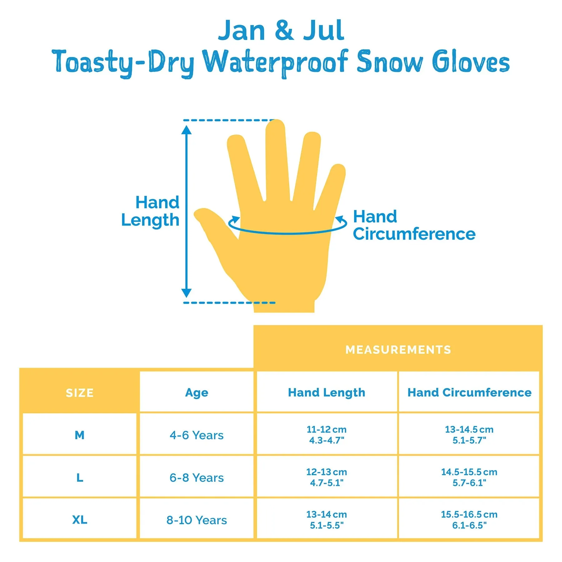 Jan & Jul Kids Waterproof Gloves