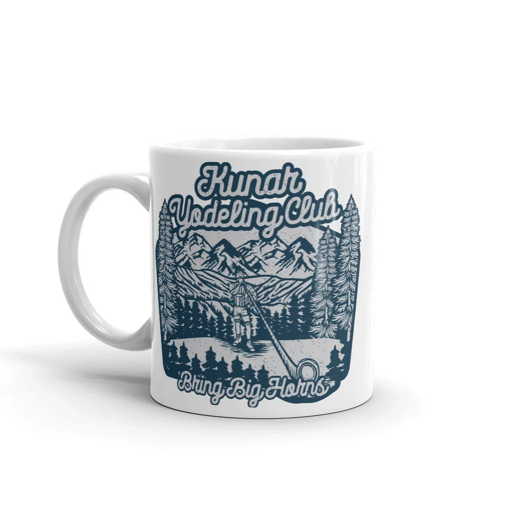 Kunar Yodeling Club (Blue on White)