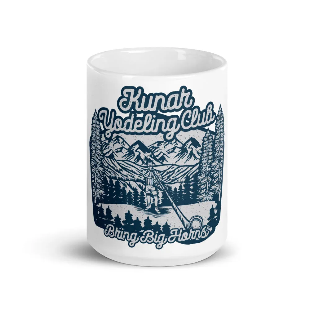 Kunar Yodeling Club (Blue on White)