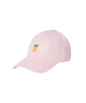 LOLONG Golf Pineapple Needlepoint Hat - Pink