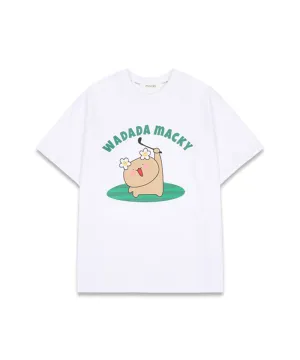 MACKY Golf: Wadada Rounding T-Shirt - White