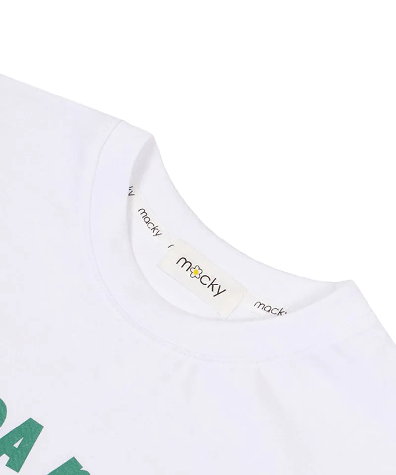 MACKY Golf: Wadada Rounding T-Shirt - White