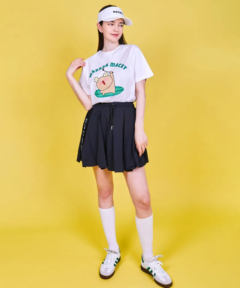 MACKY Golf: Wadada Rounding T-Shirt - White