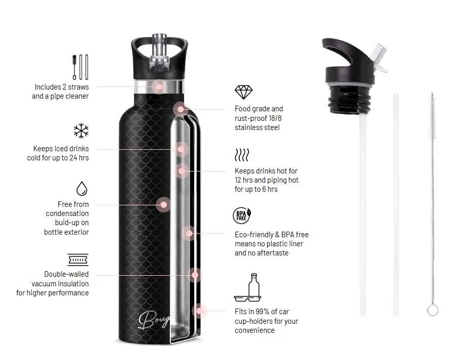 Meadow | Bloom 25 oz Insulated Water Bottle