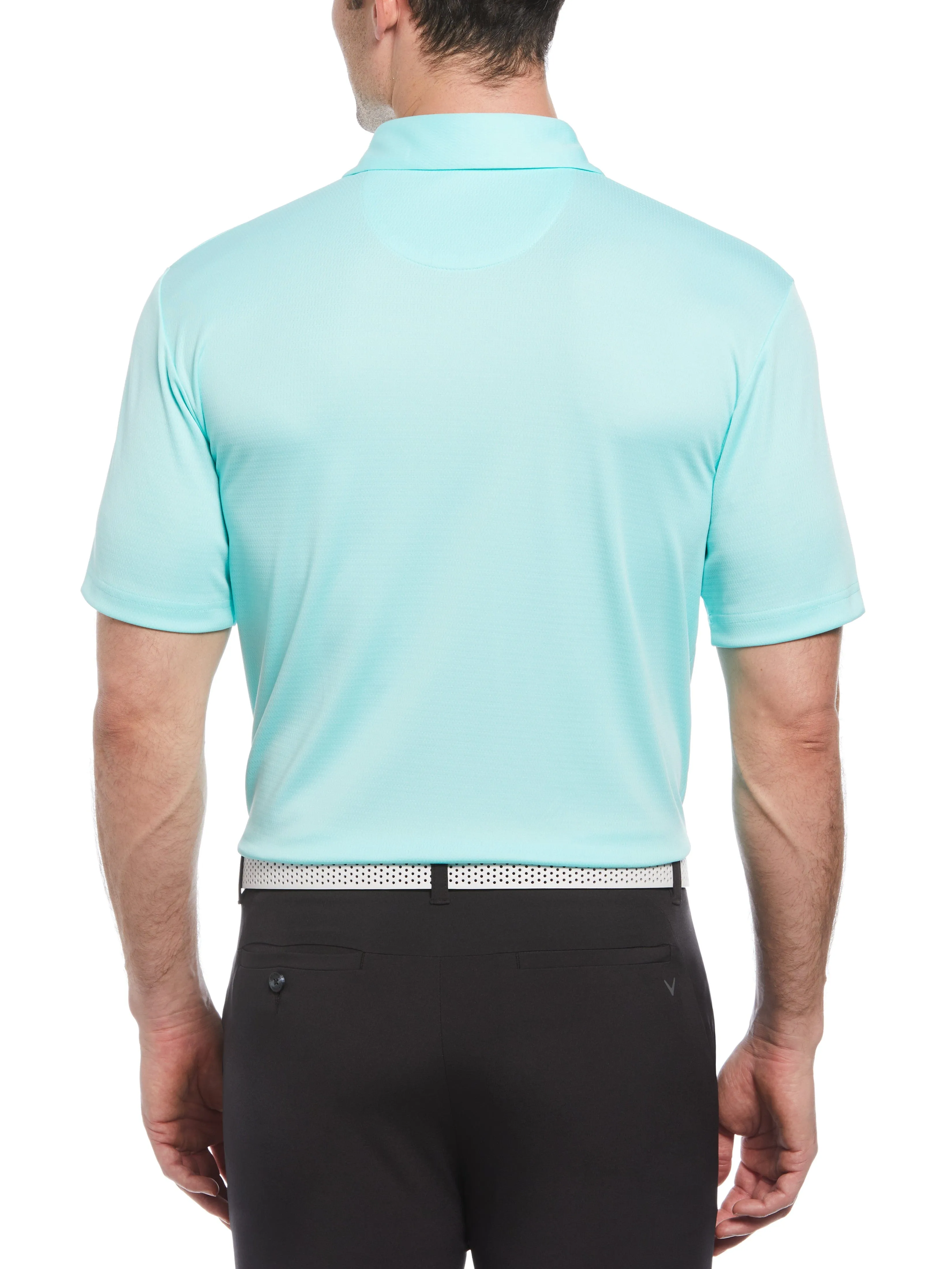 Mens Micro Texture Polo