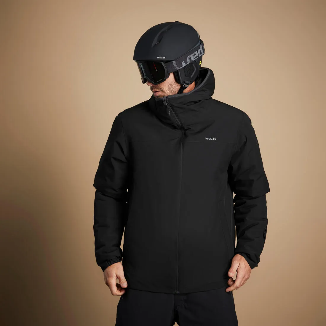 Men’s Warm and Waterproof Ski Jacket 100
