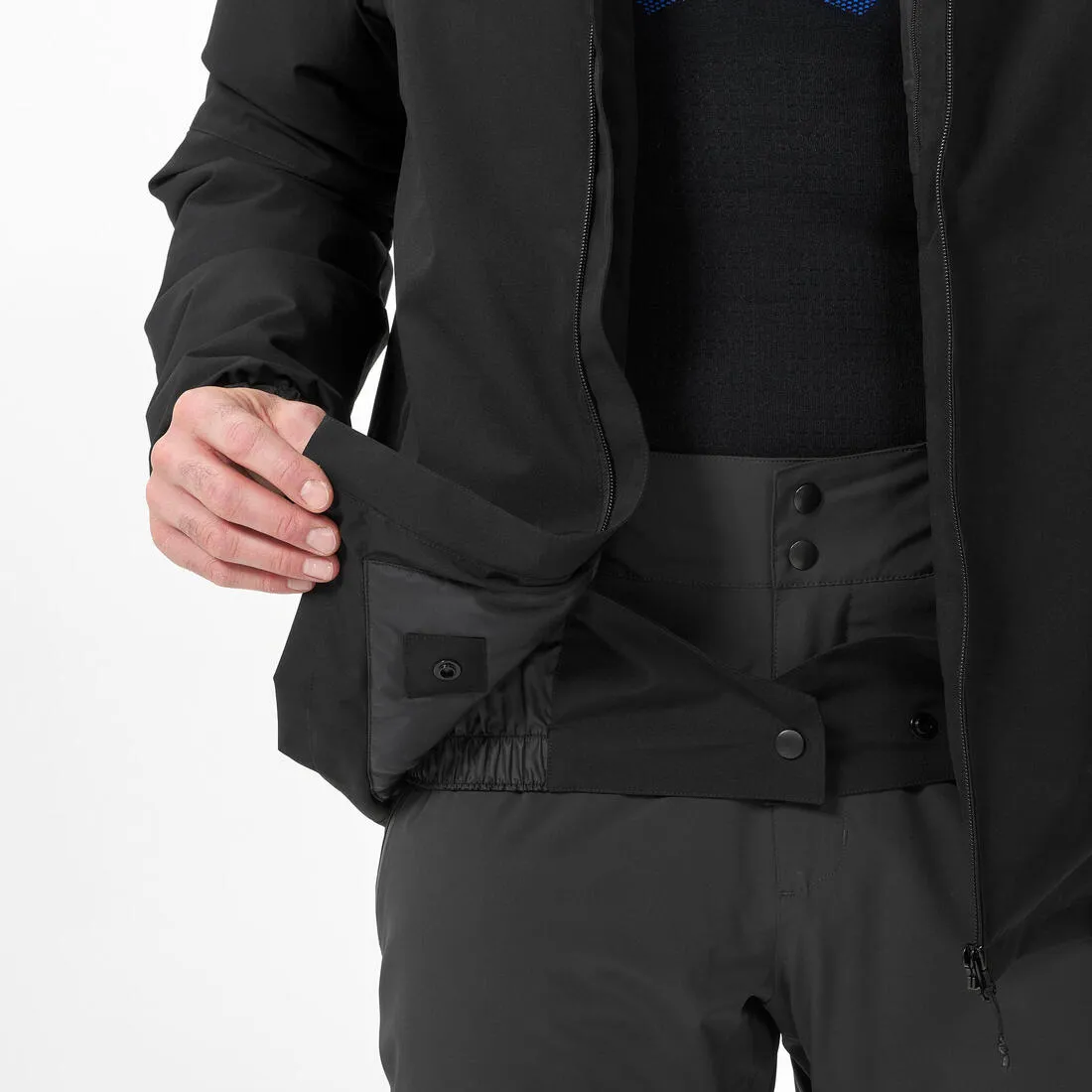 Men’s Warm and Waterproof Ski Jacket 100