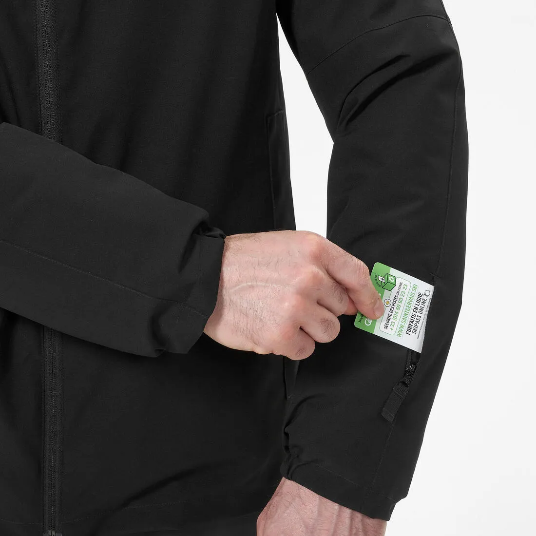 Men’s Warm and Waterproof Ski Jacket 100