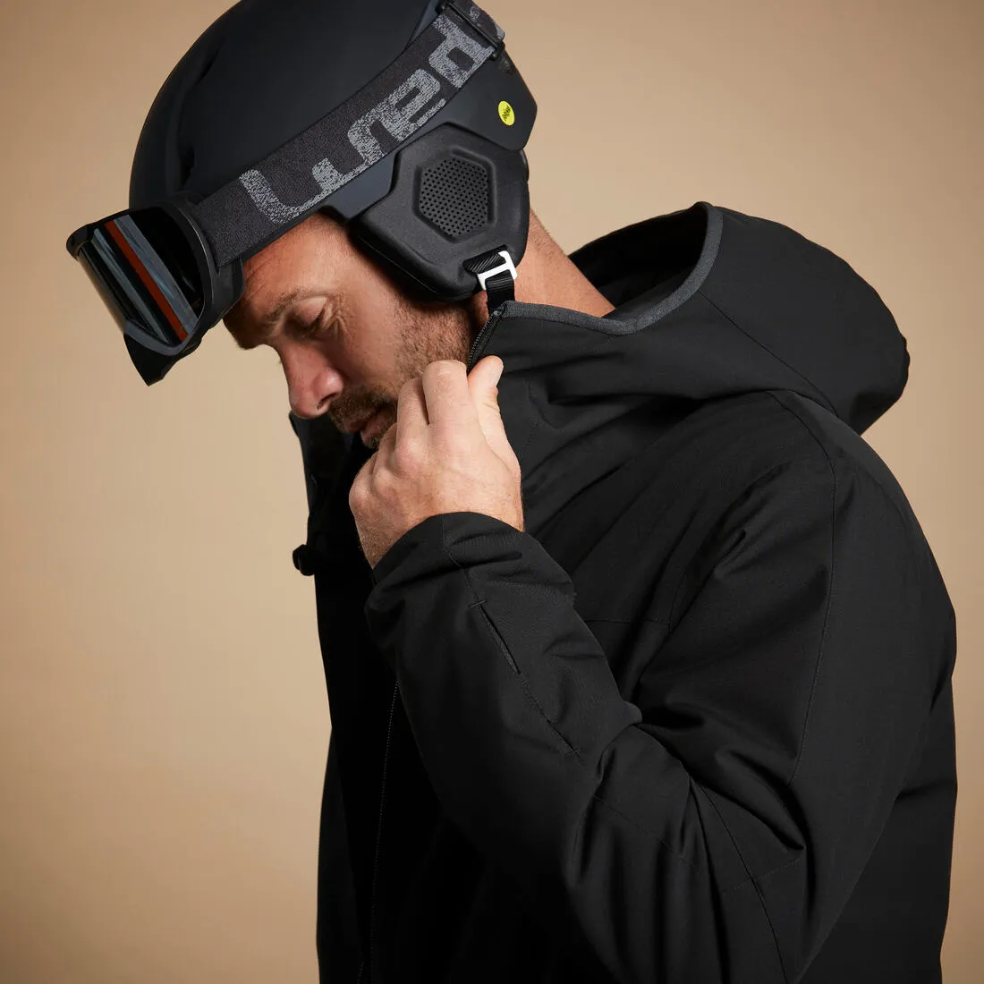 Men’s Warm and Waterproof Ski Jacket 100