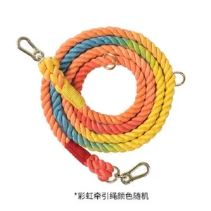 Multifunctional Cotton Dog Trackable Rope