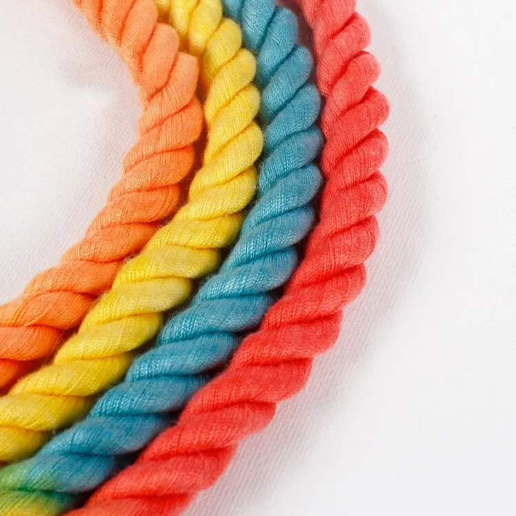 Multifunctional Cotton Dog Trackable Rope