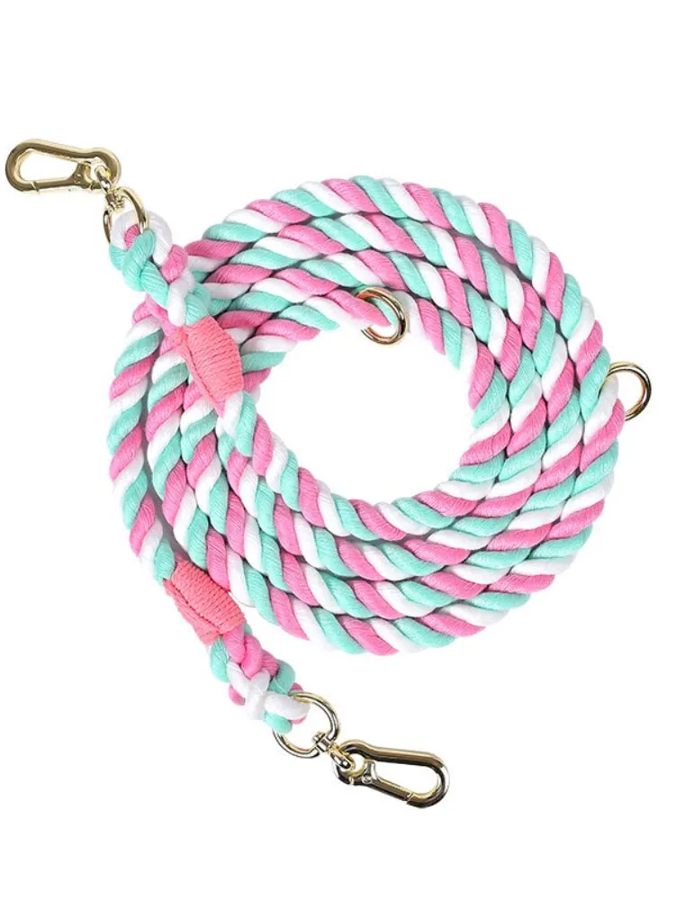 Multifunctional Cotton Dog Trackable Rope