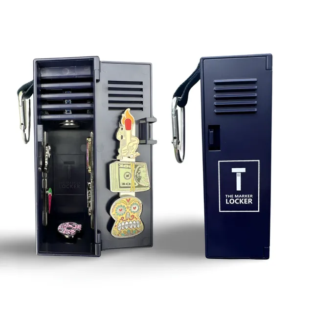 Navy Blue Marker Locker