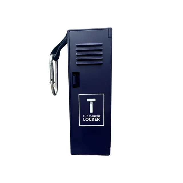 Navy Blue Marker Locker