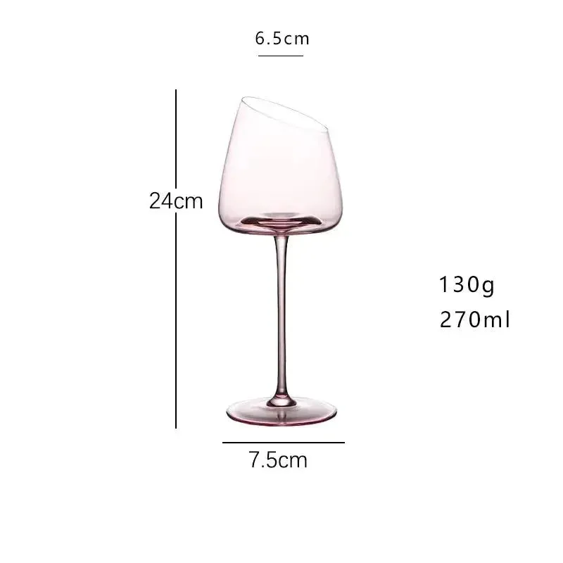 Nordic Flamingo PInk Wine Glass