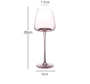 Nordic Flamingo PInk Wine Glass