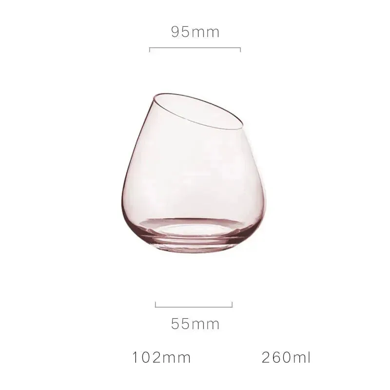 Nordic Flamingo PInk Wine Glass