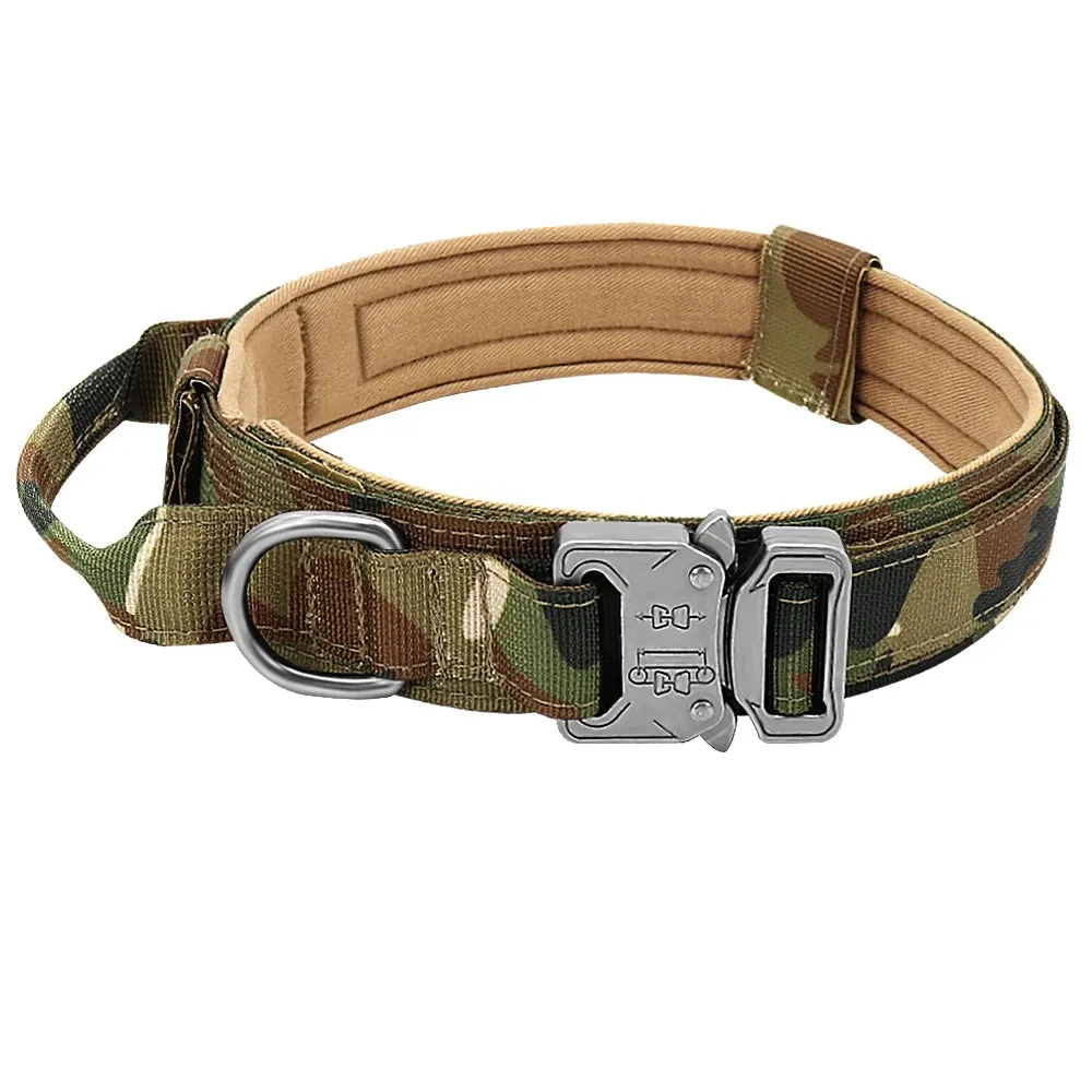 Nylon Tactical Dog Harness, Collar & Leash Combo