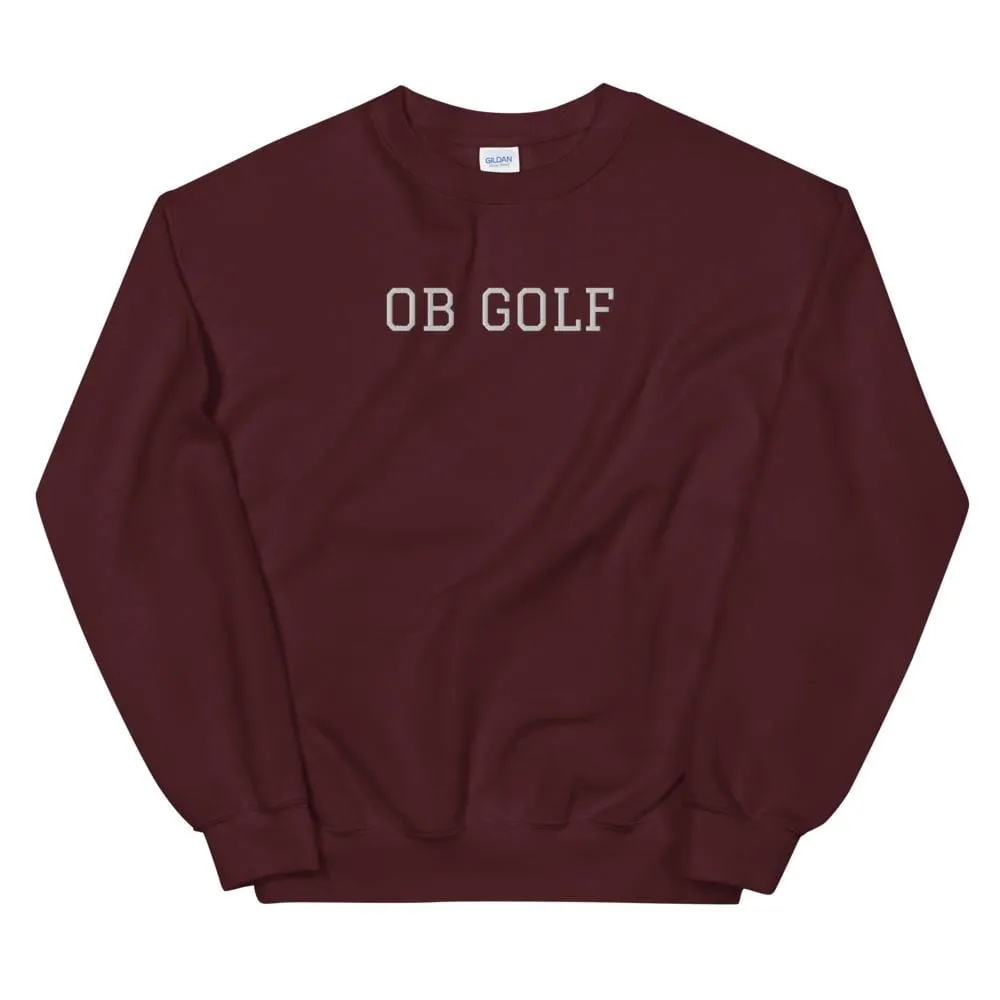 OB Golf Embroidered Sweatshirt