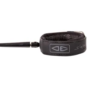 Ocean And Earth 6Ft Slimline Ultra-Light Pro Comp One XT Surfboard Leash - Black