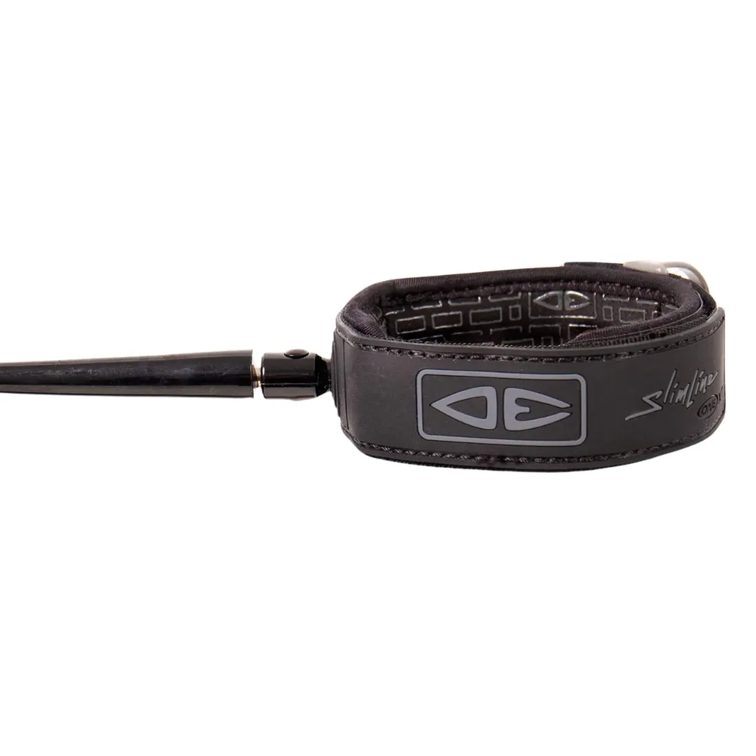 Ocean And Earth 6Ft Slimline Ultra-Light Pro Comp One XT Surfboard Leash - Black