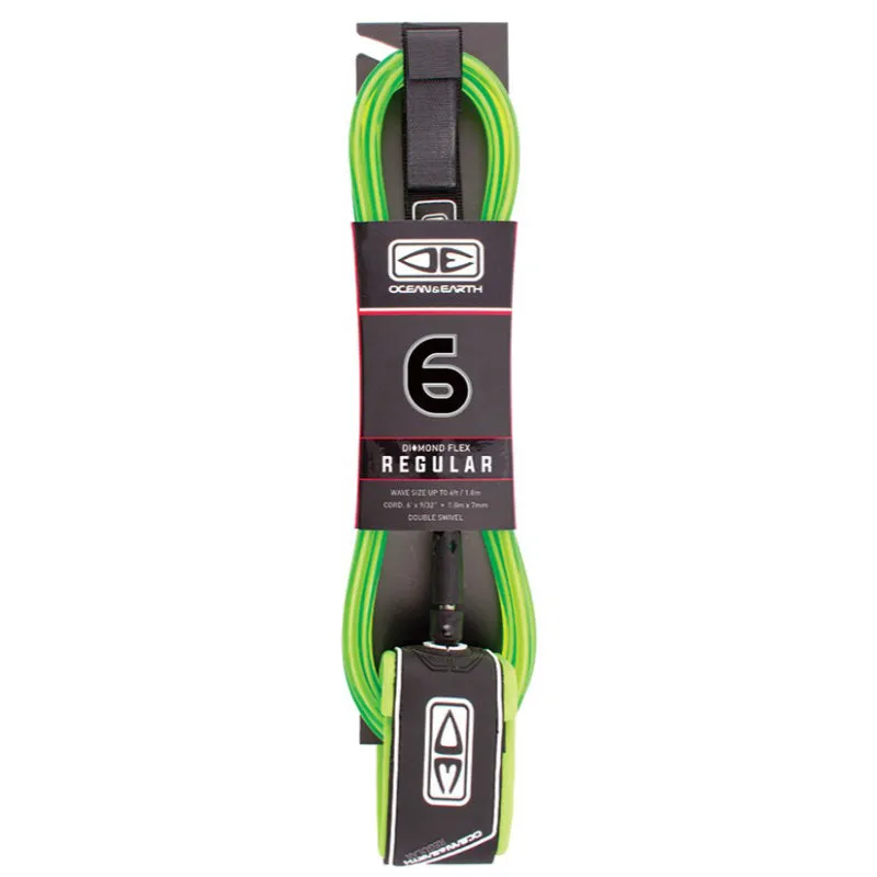 OCEAN AND EARTH Regular 6 Diamond Flex - Lime