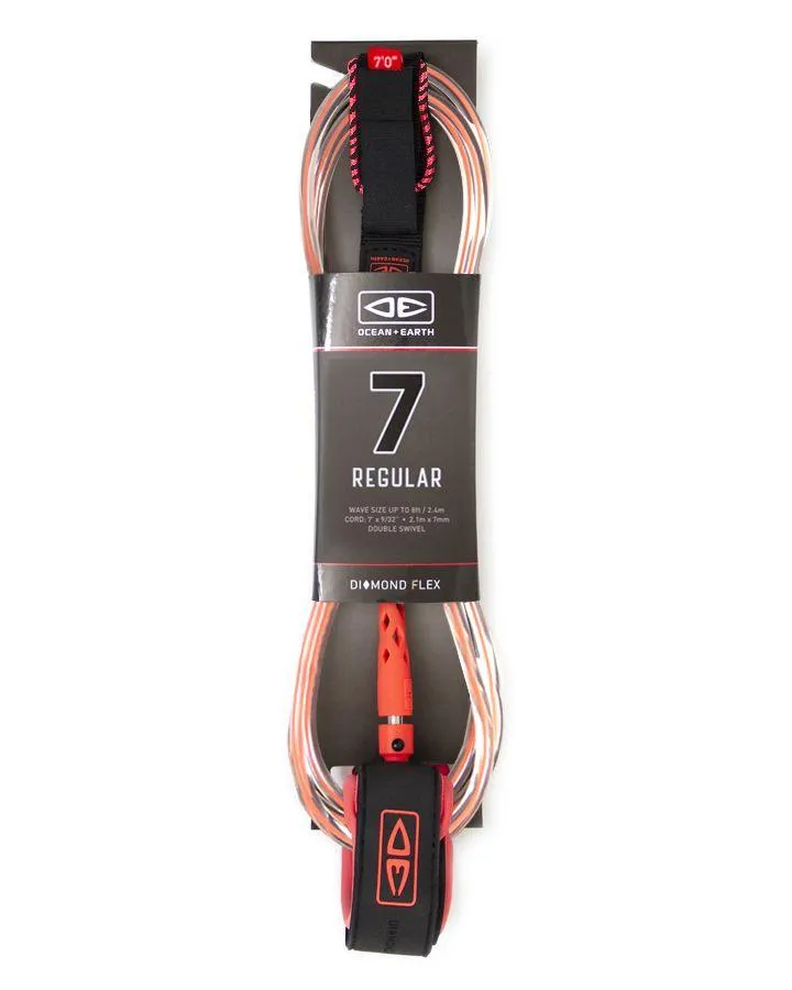 OCEAN AND EARTH Regular 7 Diamond Flex - Coral