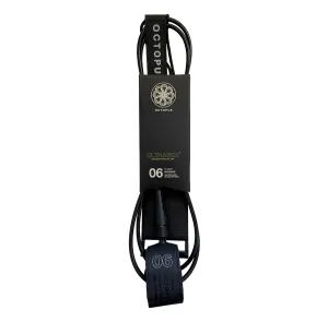 Octopus 6' Ultrasex Medium Leash Black