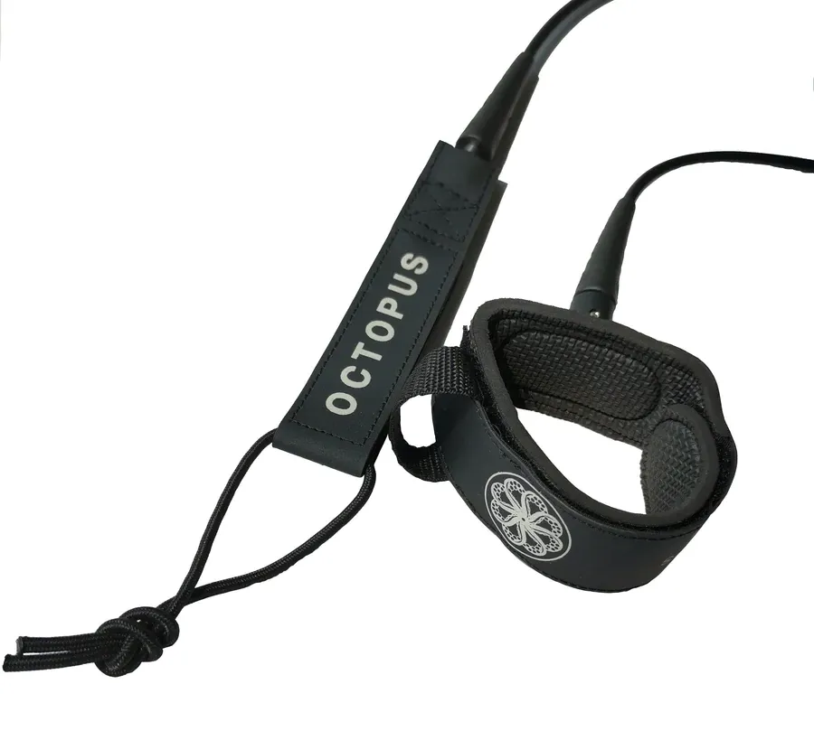 Octopus 6' Ultrasex Medium Leash Black