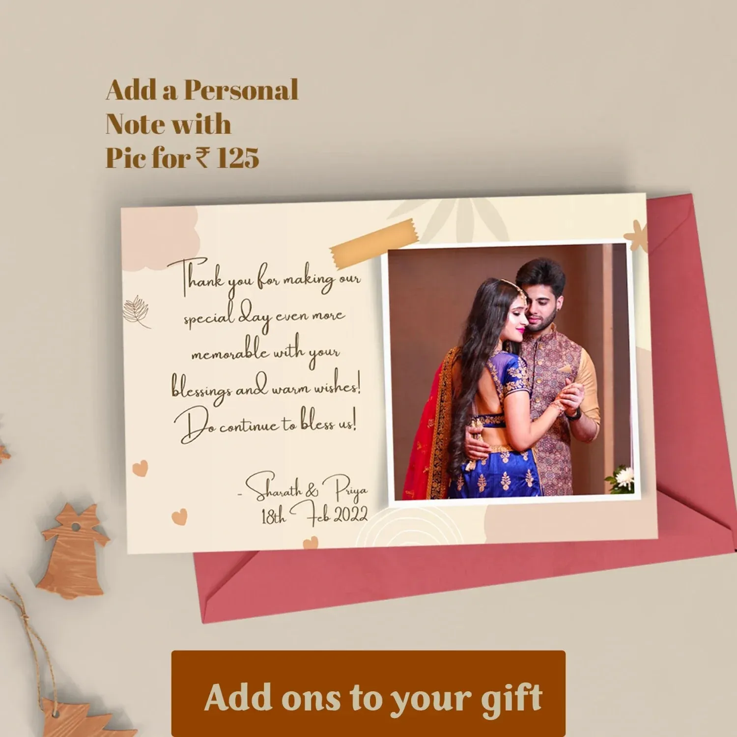 Personalized Mini Makeup Kit- All in one kit - Brown