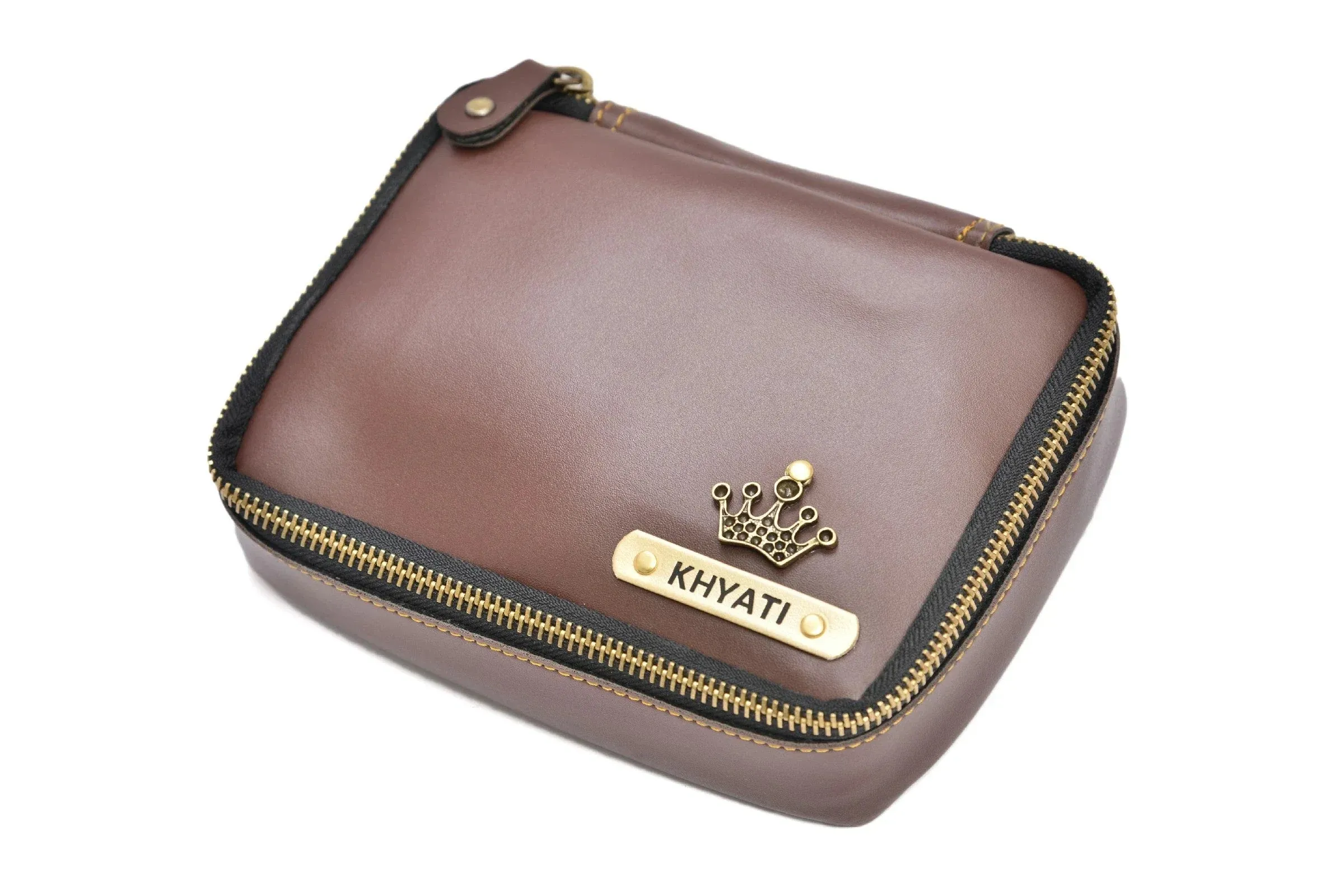 Personalized Mini Makeup Kit- All in one kit - Brown