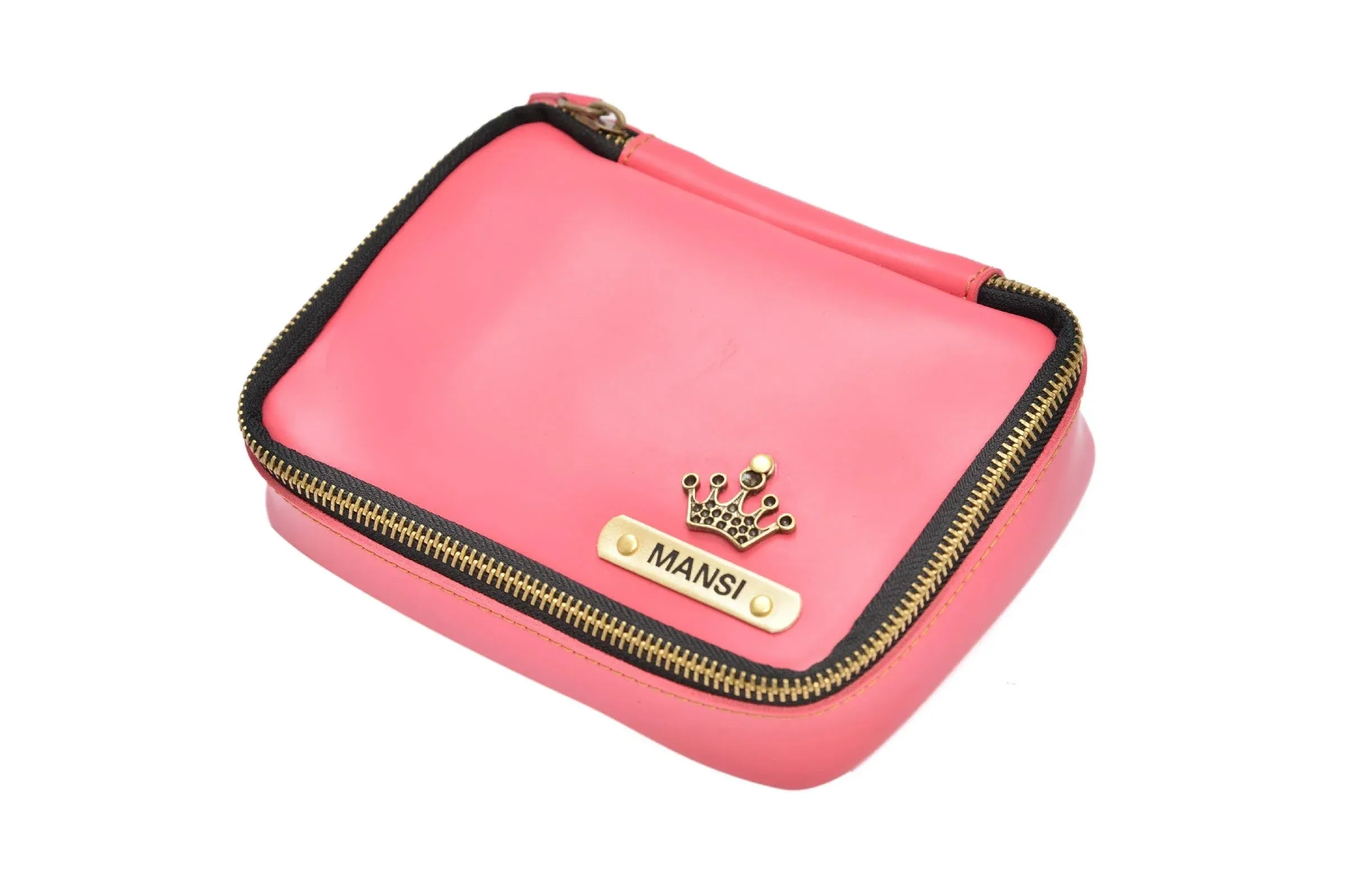 Personalized Mini Makeup Kit- All in one kit - Pink