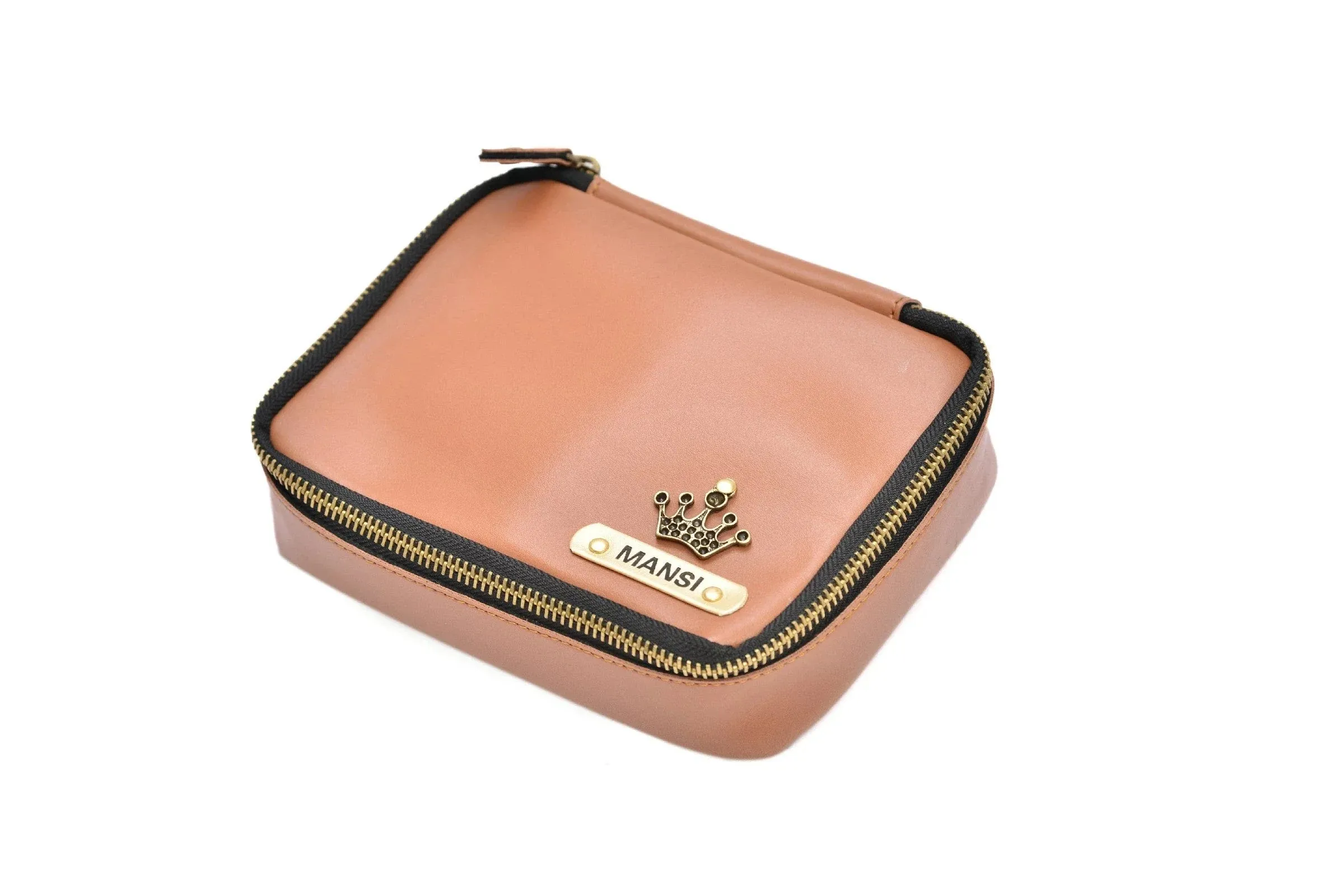 Personalized Mini Makeup Kit- All in one kit - Tan