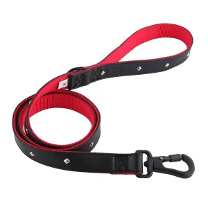 Posh Tail Faux Leather Dog Leash - 4ft. long
