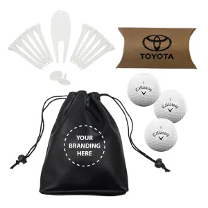 Premium 3 Ball Accessories Pouch Combo