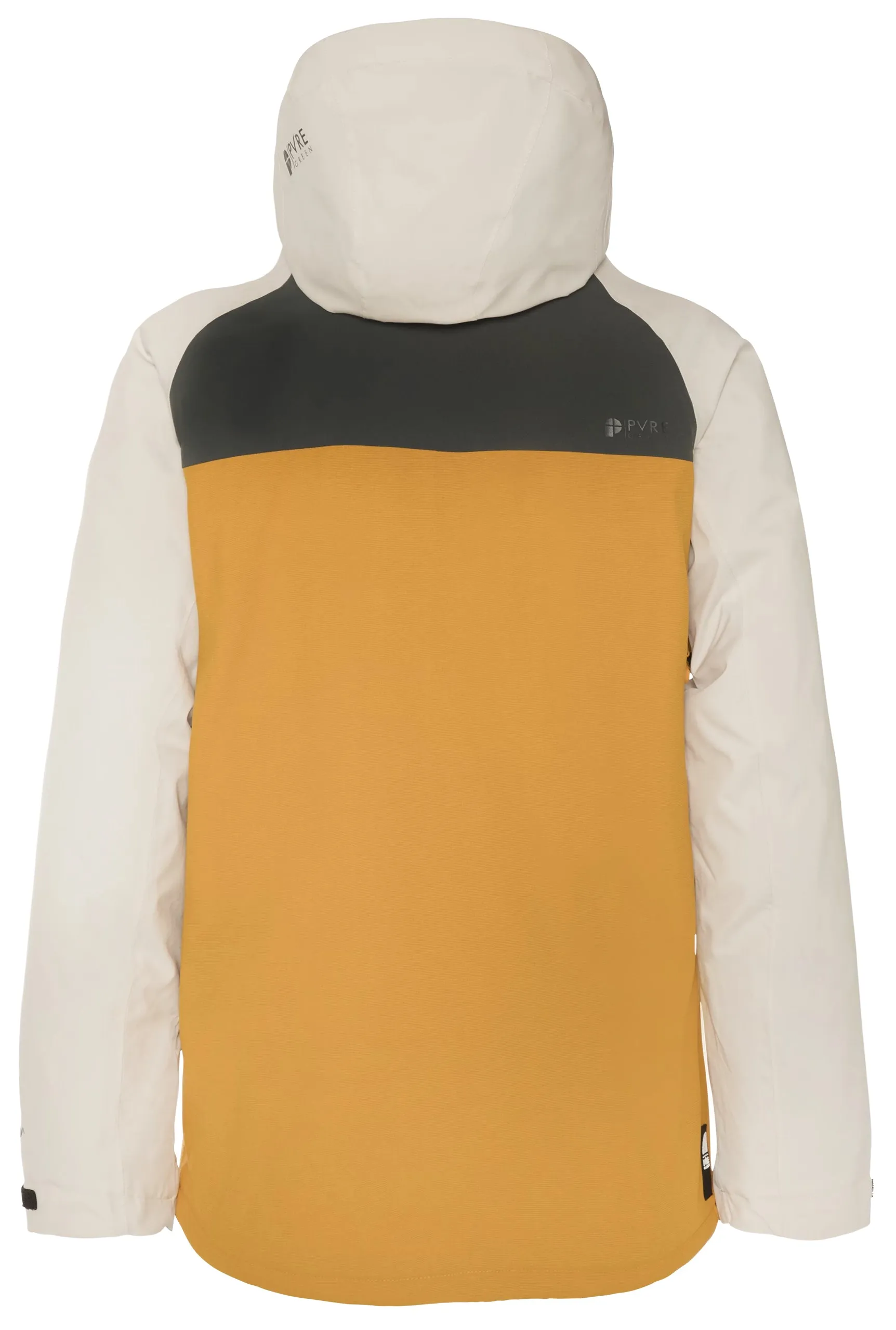 Protest Kingstong Jacket Mens Dark Yellow