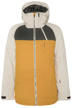 Protest Kingstong Jacket Mens Dark Yellow