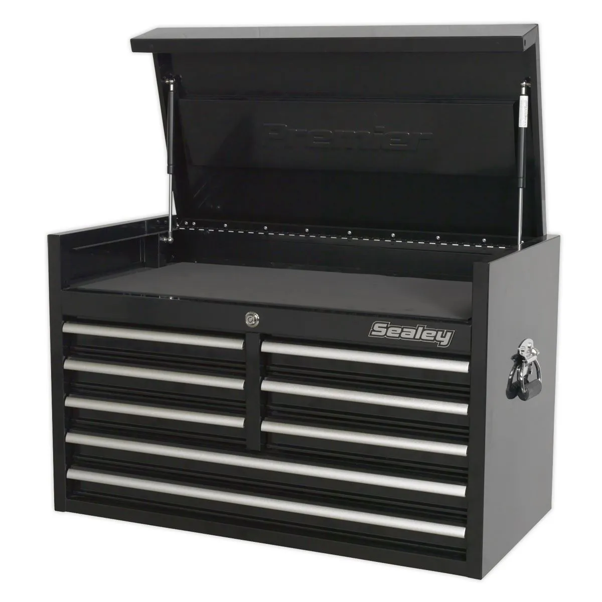 Sealey Premier Topchest 8 Drawer 915mm Heavy-Duty Black