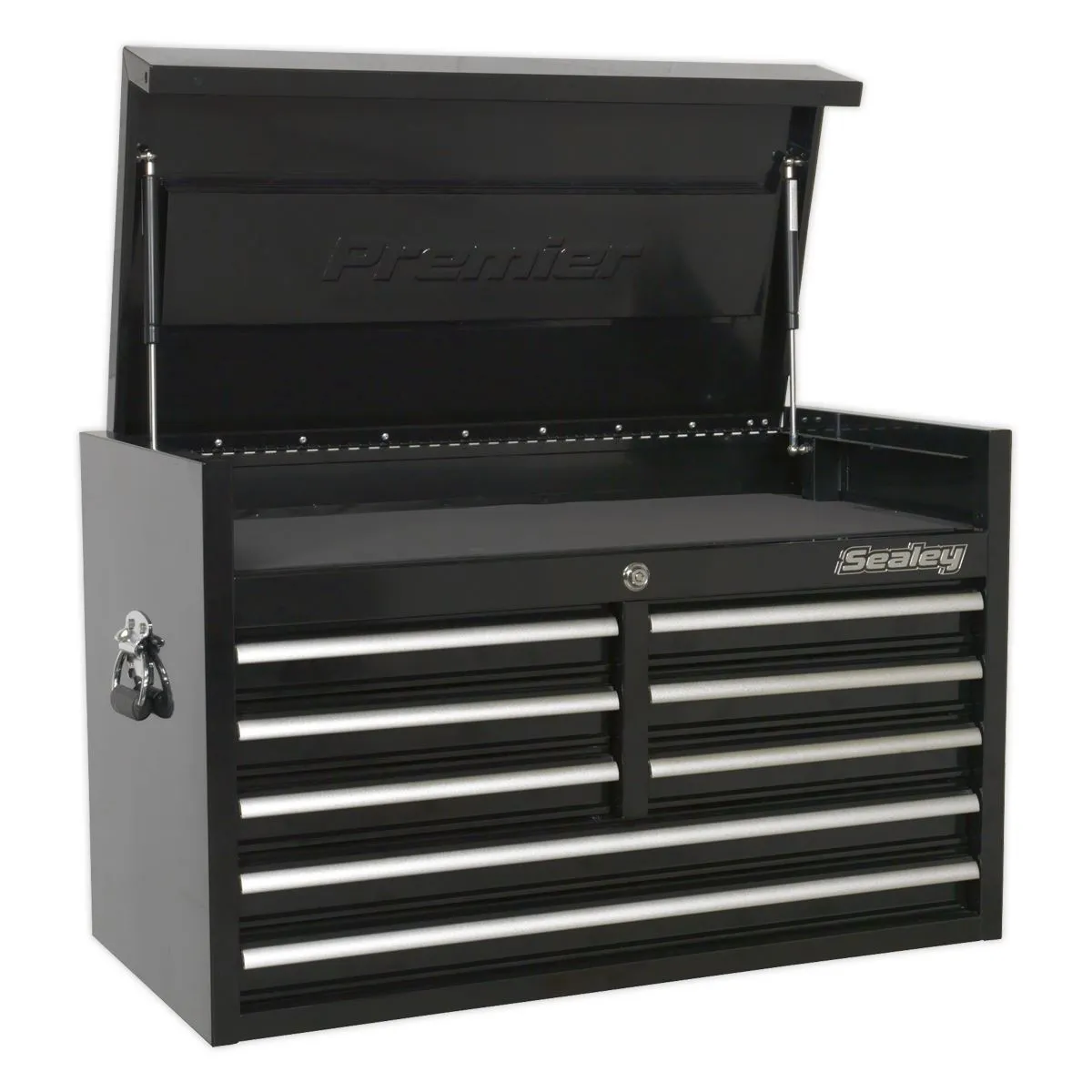 Sealey Premier Topchest 8 Drawer 915mm Heavy-Duty Black
