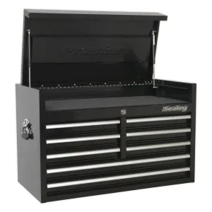 Sealey Premier Topchest 8 Drawer 915mm Heavy-Duty Black