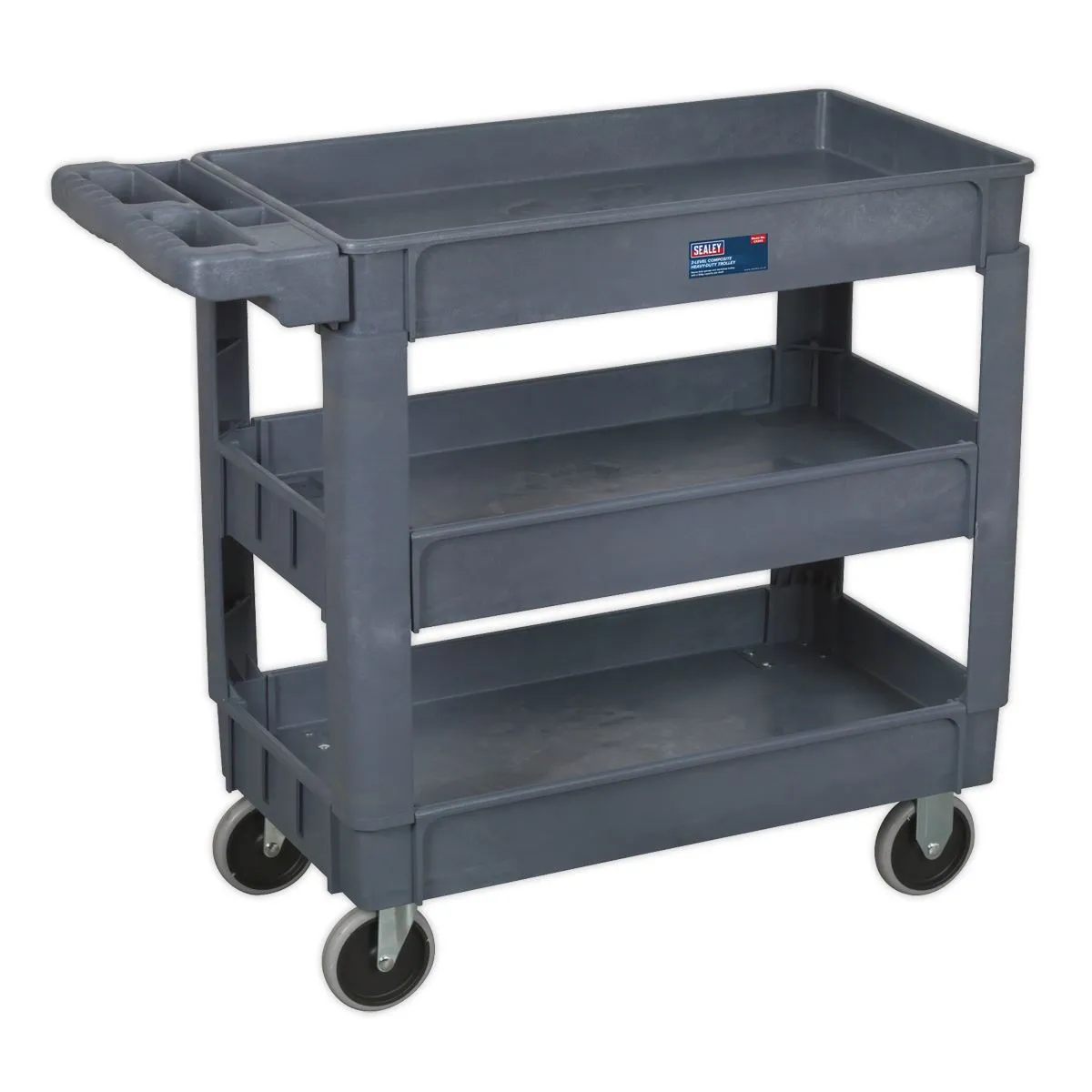 Sealey Trolley 3-Level Composite Heavy-Duty