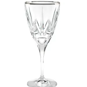 Set of 6 goblet with silver