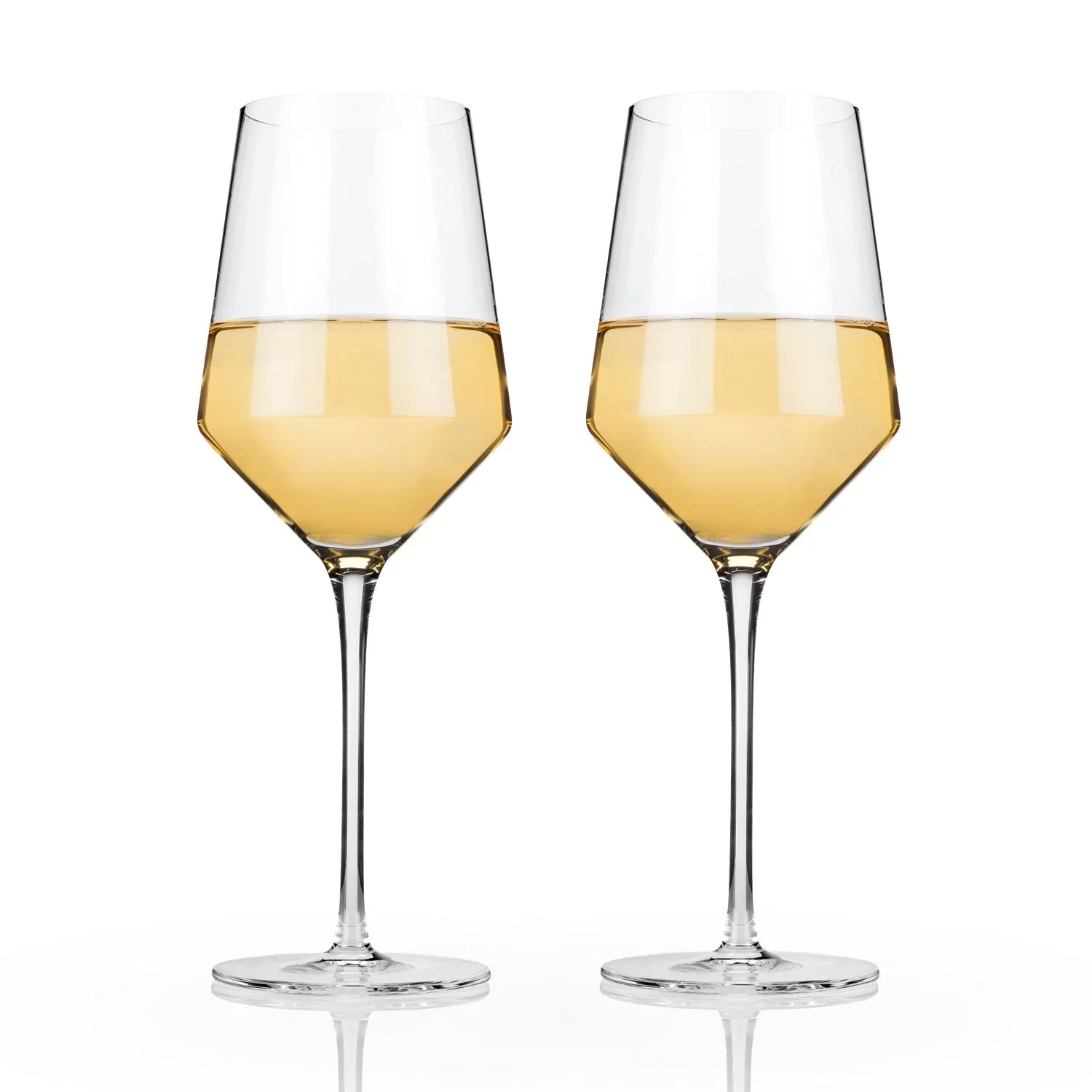 So Chic Crystal Chardonnay Glasses