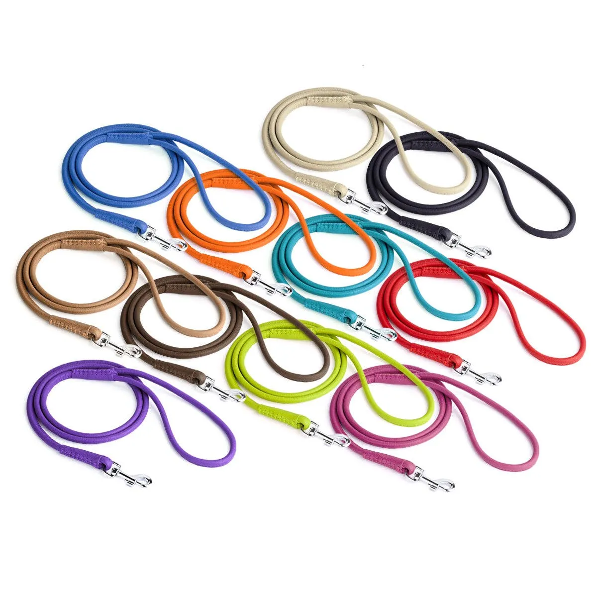 Soft Leather Round Lead