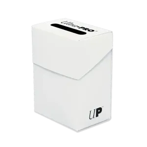 Solid Color Deck Box - White