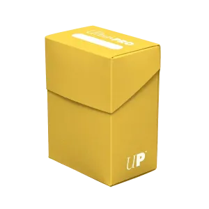Solid Color Deck Box - Yellow
